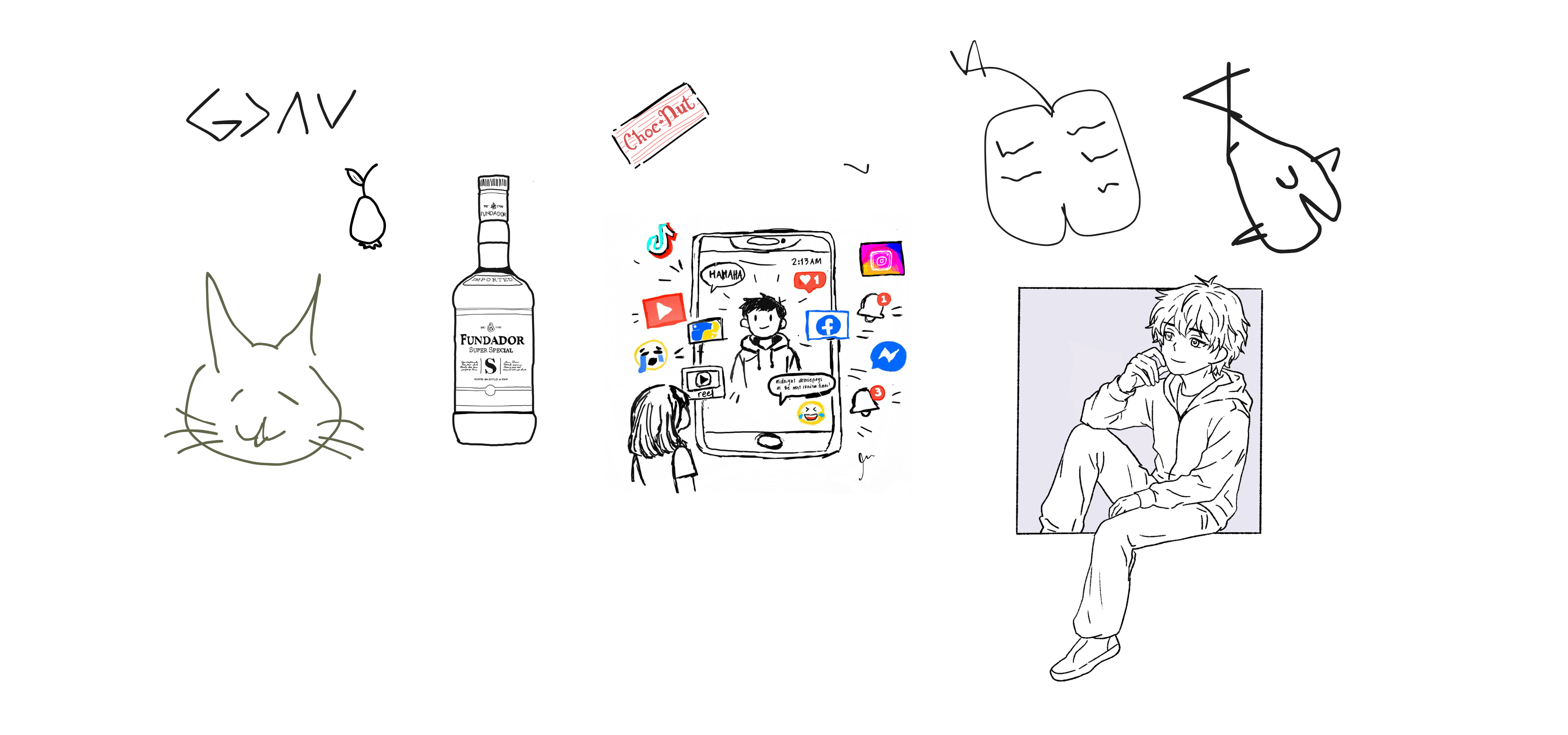 Friends' Scribble